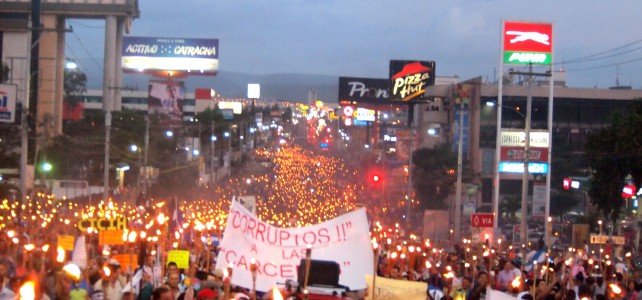 The Largest Antorchas March Against Corruption so far, and the Struggle Continues – Please Act to Support Honduras’ Demands for Justice The Largest Antorchas March Against Corruption so far, and the Struggle Continues – Please Act to Support Honduras’ Demands for Justice